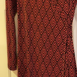 Casual dress - abstract pattern